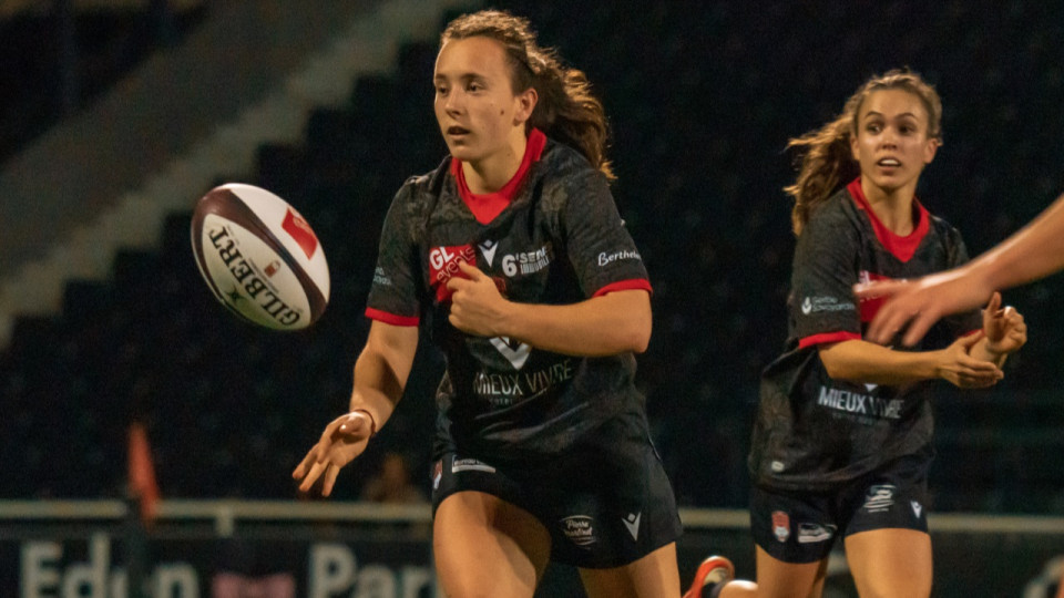 Les filles du LOU Rugby de retour au Matmut Stadium de Gerland : "Le but est d’apporter de la visibilité au sport féminin !"