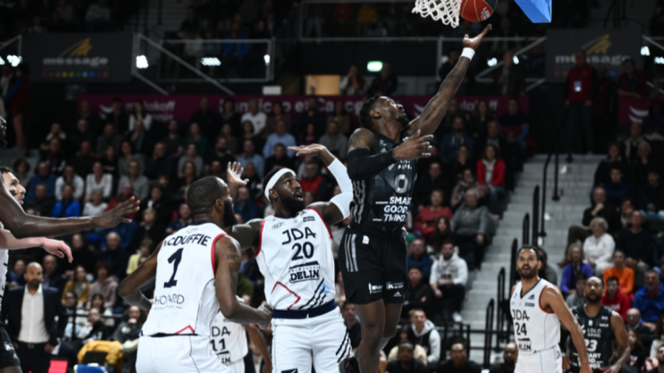 Nouvelle défaite de dernière minute pour l’ASVEL à Dijon (95-90)