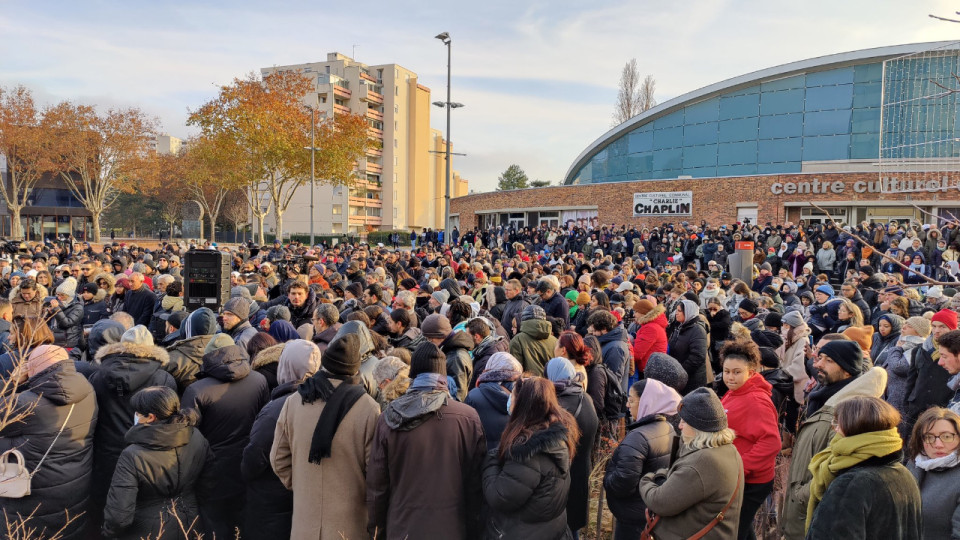 Incendie mortel de Vaulx-en-Velin : plus de 400 personnes venues rendre hommage aux victimes