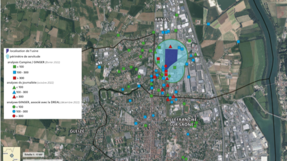 Intoxication au plomb à Arnas : les habitants invités à se faire tester