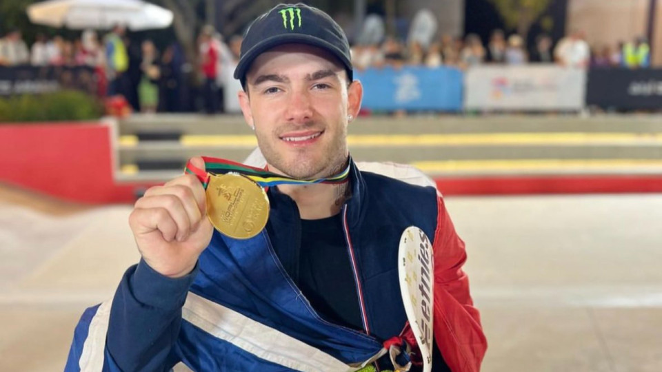 Skateboard : le lyonnais Aurélien Giraud sur le toit du monde !