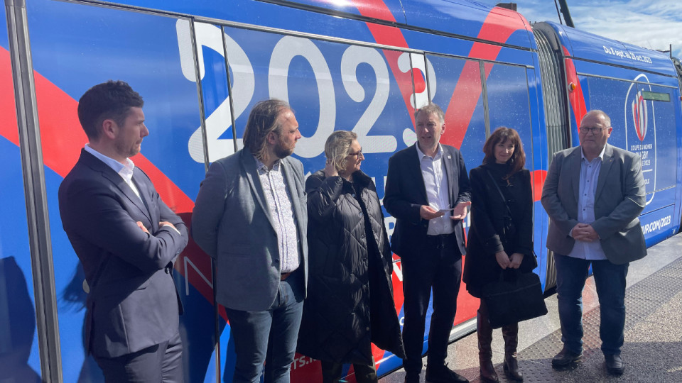 Lyon déjà aux couleurs de la coupe du Monde de rugby 2023