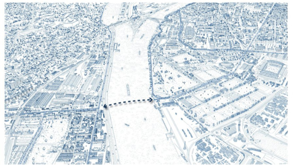 La Métropole de Lyon doit accélérer sur son projet de passerelle Gerland-La Saulaie