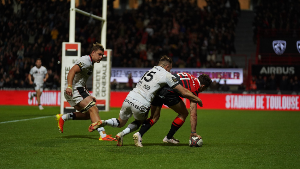 Stade Toulousain-LOU : Lyon logiquement battu malgré une prestation convaincante chez le leader (36-31)