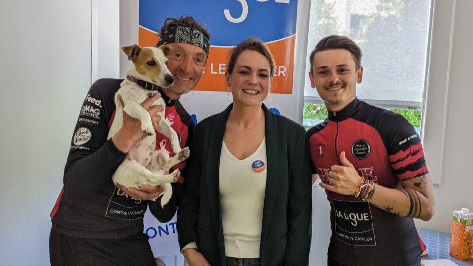 Un duo emblématique de Pékin Express à Lyon dans le cadre d’un tour de France