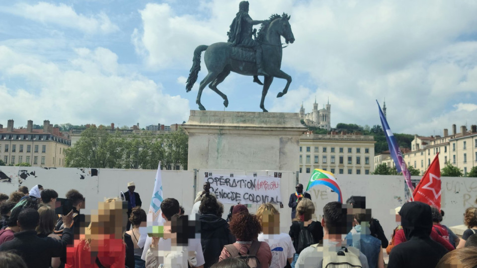 Lyon : nouvelle manifestation contre l’opération Wuambushu à Mayotte