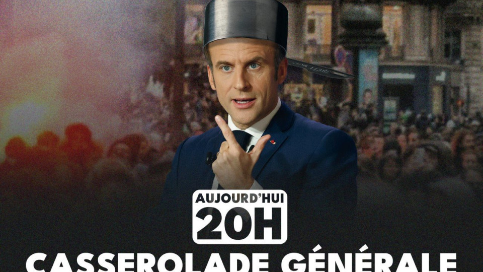 Des "casserolades" prévues devant les mairies pour protester contre l’allocution d’E. Macron