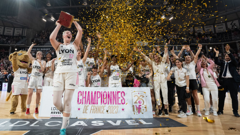 L’ASVEL féminin décroche son deuxième titre de champion de France