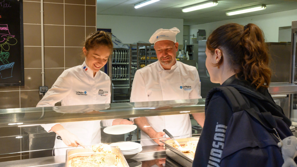 La gastronomie de Naïs Pirollet s’invite dans les lycées de la région