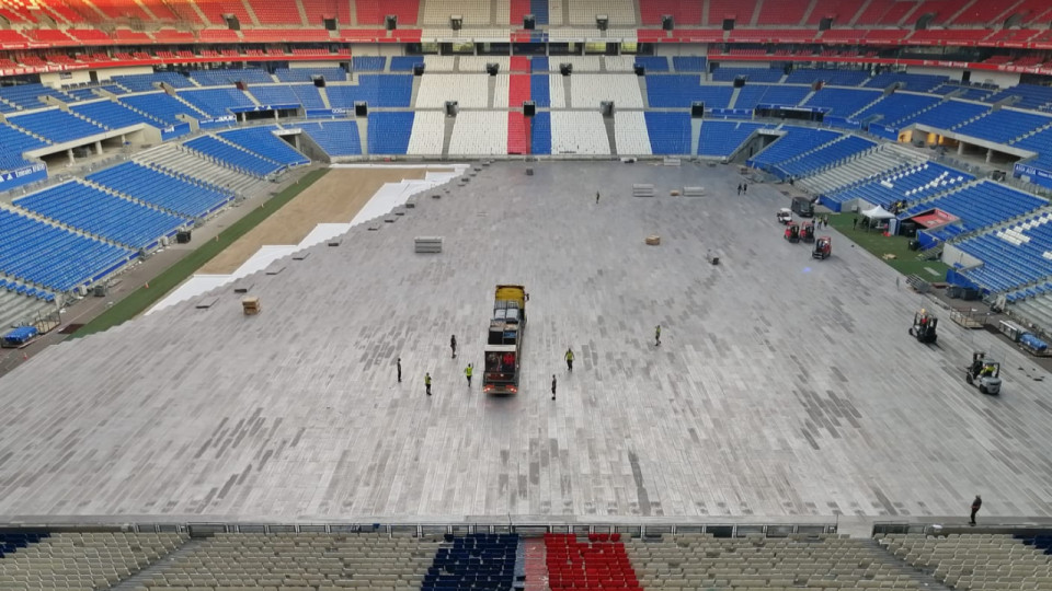 Le Groupama Stadium passe en mode concert !