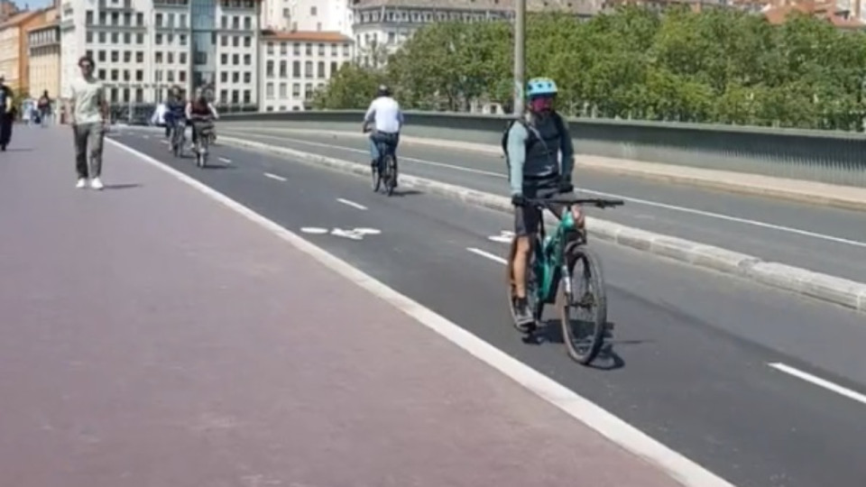 Lyon : le Pont Morand est désormais plus accessible pour les vélos et les piétons