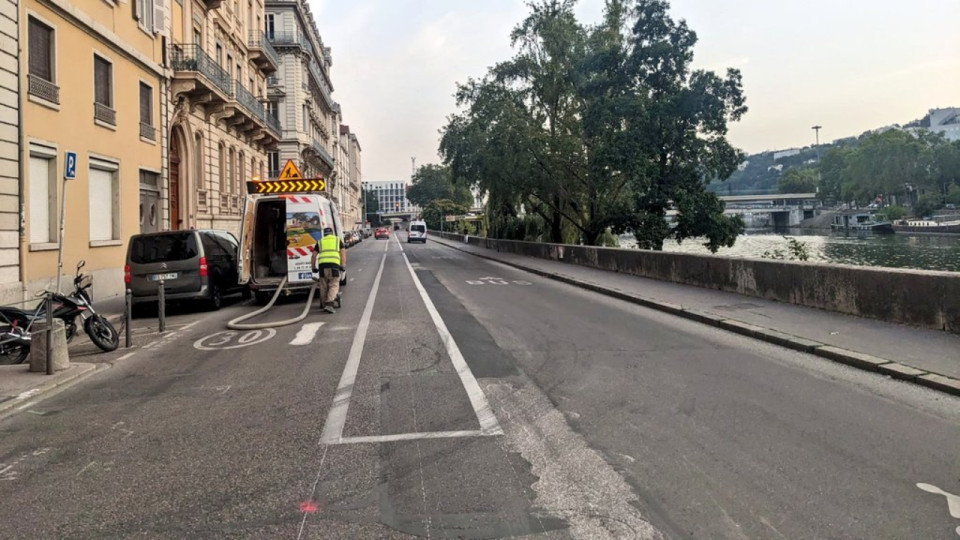 Lyon : les quais Tilsitt et Maréchal Joffre passent (temporairement) à une seule voie