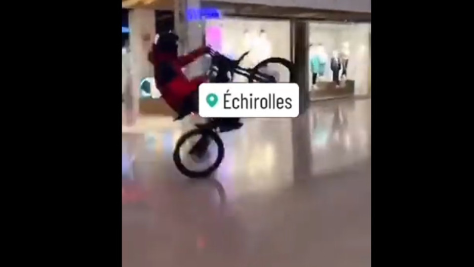 Grenoble : jugé pour un rodéo dans un centre commercial, il garde son permis