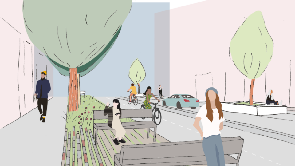 Lyon : les travaux de requalification de la Grande rue de la Guillotière débutent