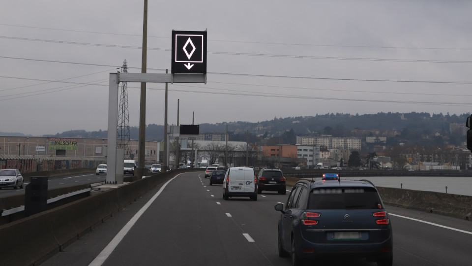 Voie de covoiturage sur l'A7 au sud de Lyon : on connait la date de mise en service