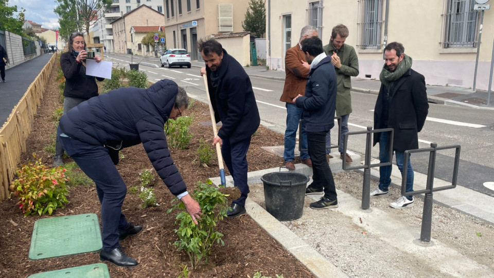 Lyon : depuis 2020, les écologistes ont végétalisé l’équivalent de 13 terrains de football