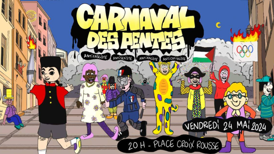 Lyon : les organisateurs maintiennent leur Carnaval des Pentes pour "renverser les normes du pouvoir"