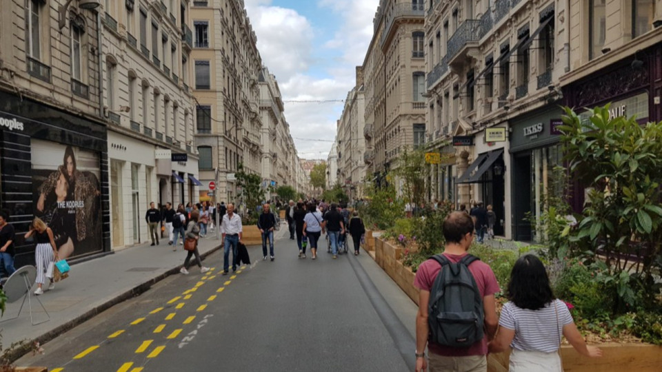 Piétonisation de la Presqu’île de Lyon : une consultation pour la mise en place d’une zone à trafic limité