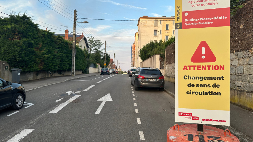 Voie Lyonnaise 6 : un rassemblement contre les changements de circulation à Oullins