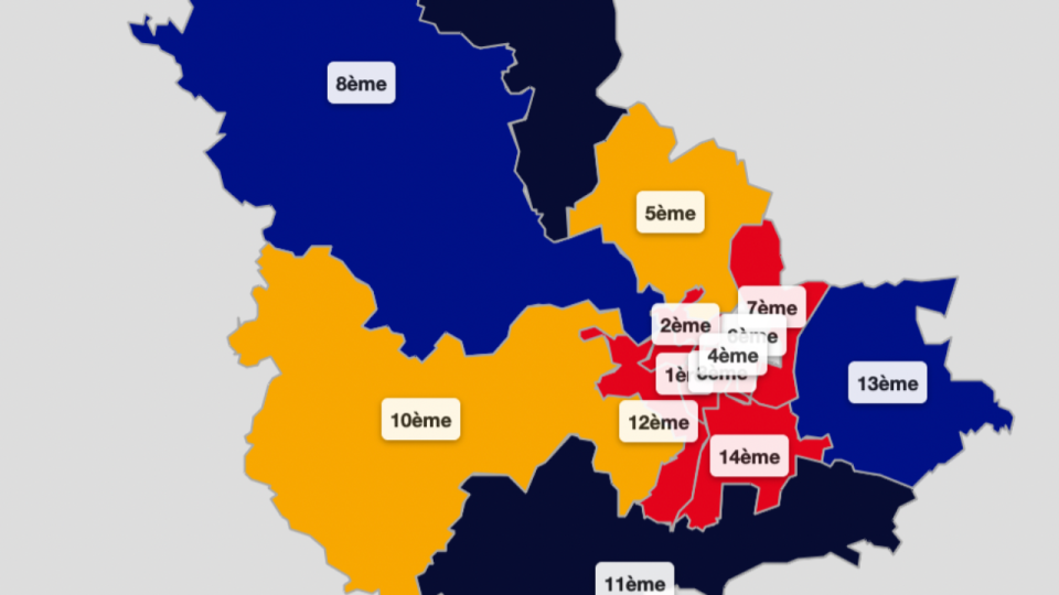 Législatives 2024 : notre carte interactive des résultats du 1er tour dans le Rhône