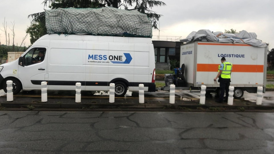 Près de Lyon : une amende pour son véhicule en surcharge de plus de 3 tonnes