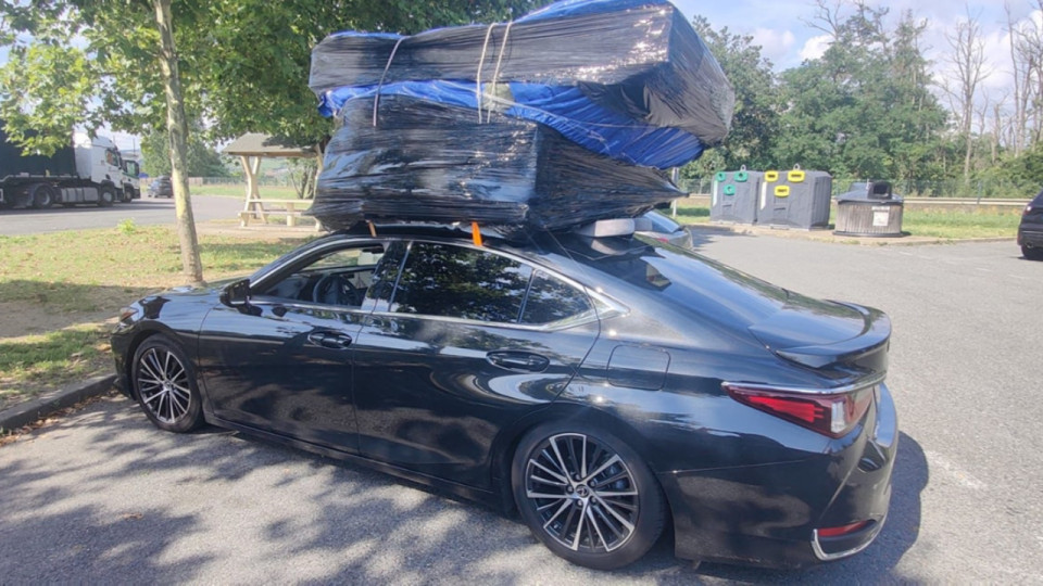 Près de Lyon : une voiture en surcharge avec des enfants non attachés, interceptée par les gendarmes