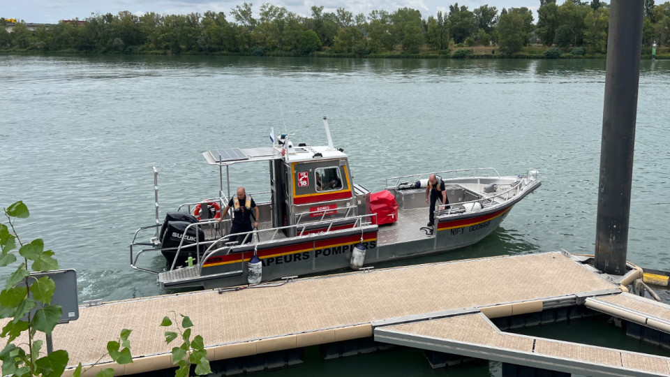 Près de Lyon : le SDMIS se dote d’un nouveau bateau pour intervenir encore "plus rapidement"