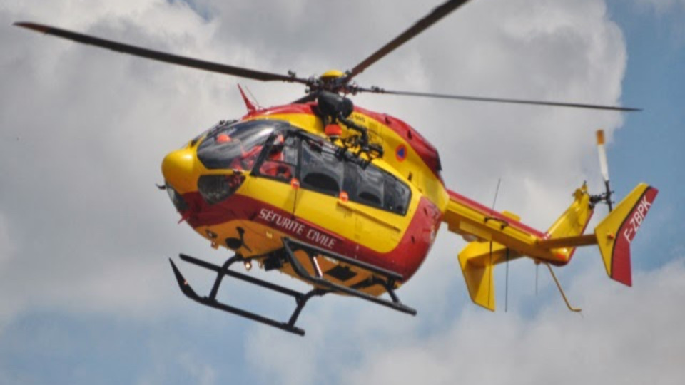 Près de Lyon : une cycliste héliportée après un grave accident