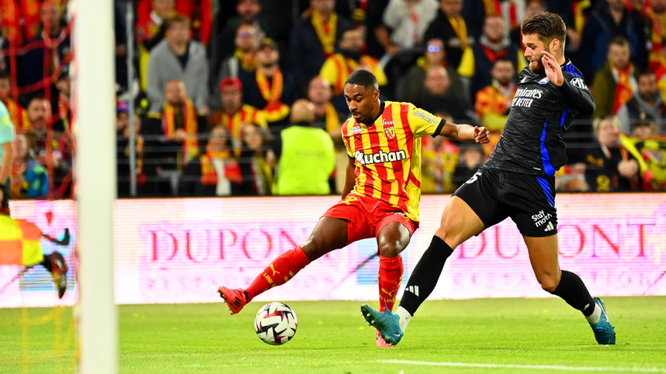 L'OL et Lens se neutralisent à Bollaert