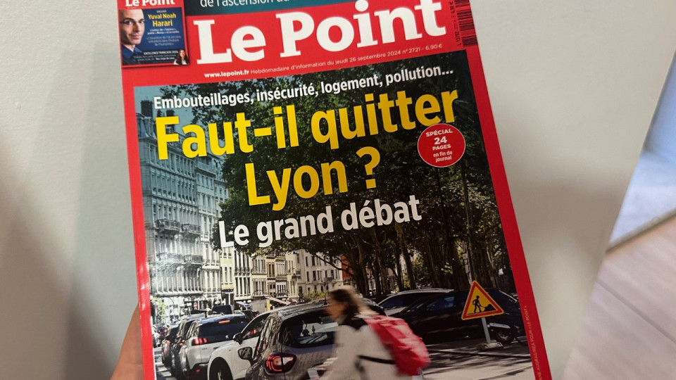 "Faut-il quitter Lyon ?" : la question posée en Une du Point