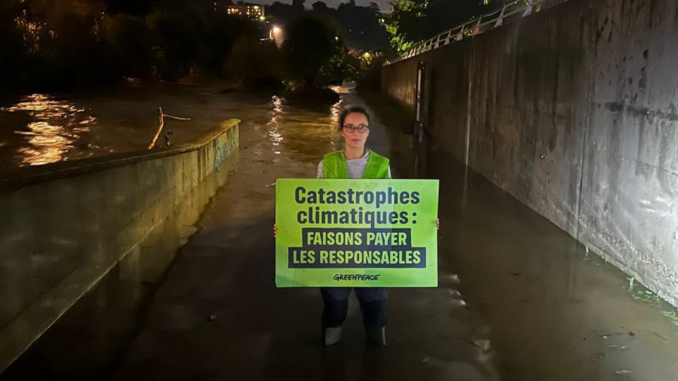 Inondations au sud de Lyon : Greenpeace veut faire payer les entreprises pétro-gazières