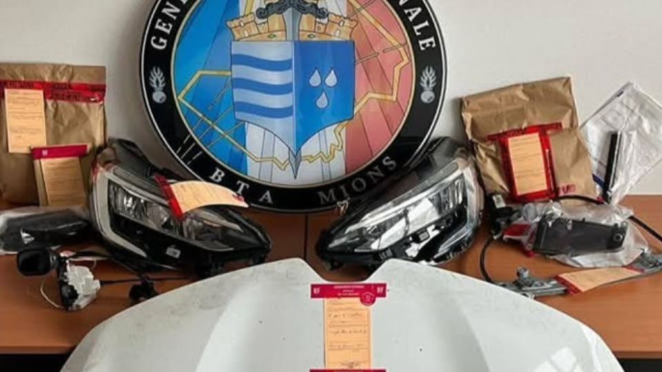 Près de Lyon : une équipe de pilleurs de voitures démantelée par la gendarmerie