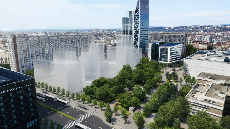 Révolution paysagère à la Part-Dieu : un bois en plein centre-ville d’ici 2026