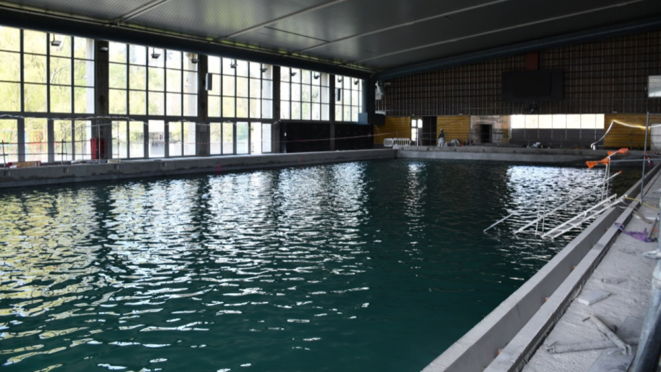 La piscine de Vaise bientôt terminée à Lyon, Grégory Doucet lance déjà d’autres chantiers d'équipements