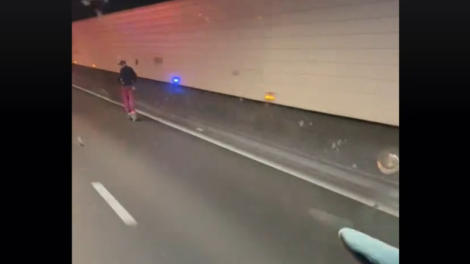 Lyon : il s'engage à trottinette dans le tunnel de Fourvière !