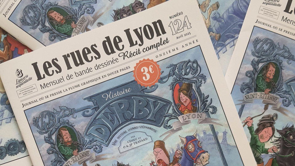 L&rsquo;histoire du derby entre l'OL et Saint-Etienne retrac&eacute;e dans une BD