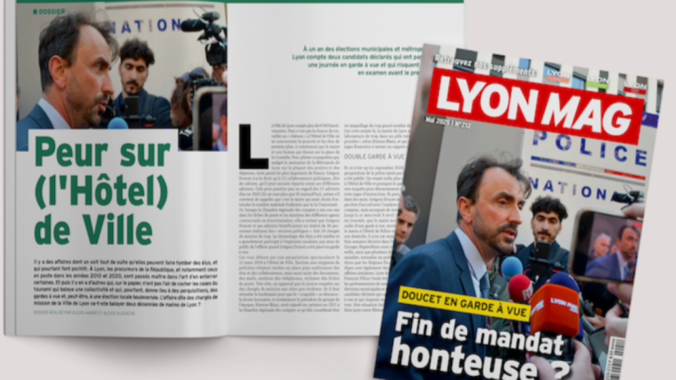 Grégory Doucet en garde à vue, fin de mandat honteuse ? - LyonMag n°212