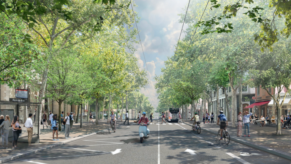 "Recréer une promenade apaisée" : découvrez le futur visage du boulevard emblématique de la Croix-Rousse à Lyon