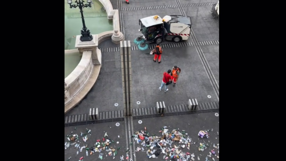 "C'est un carnage" : les rues de Lyon très sales après la Fête de la Musique