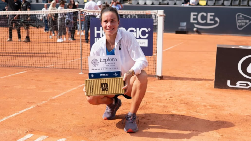 Tennis : après sa victoire à Hambourg, la Lyonnaise Loïs Boisson déclare forfait pour le WTA 1000 de Montréal