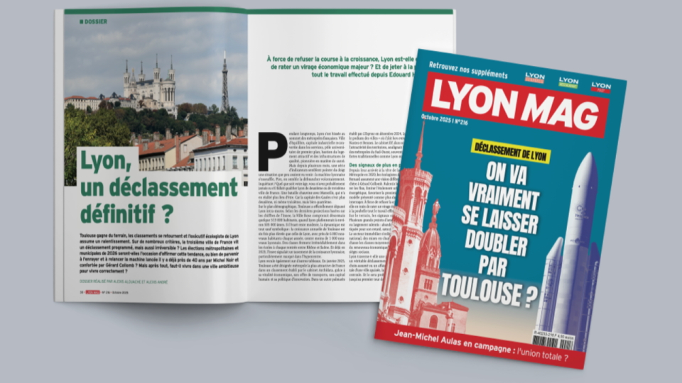 Déclassement de Lyon : on va vraiment se laisser doubler par Toulouse ? - LyonMag n°216