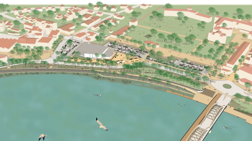 Neuville-sur-Sa&ocirc;ne : la M&eacute;tropole de Lyon mise sur le transport fluvial pour un chantier plus vert