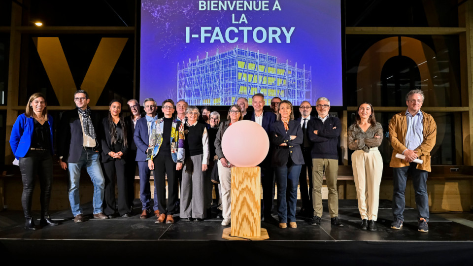 La I-Factory, nouveau totem de l’innovation, inaugurée sur le campus de la Doua