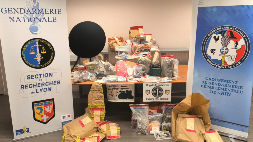 Trafic de drogue sur Telegram : un r&eacute;seau d&eacute;mantel&eacute; par la S.R. de Lyon dans l&rsquo;Ain