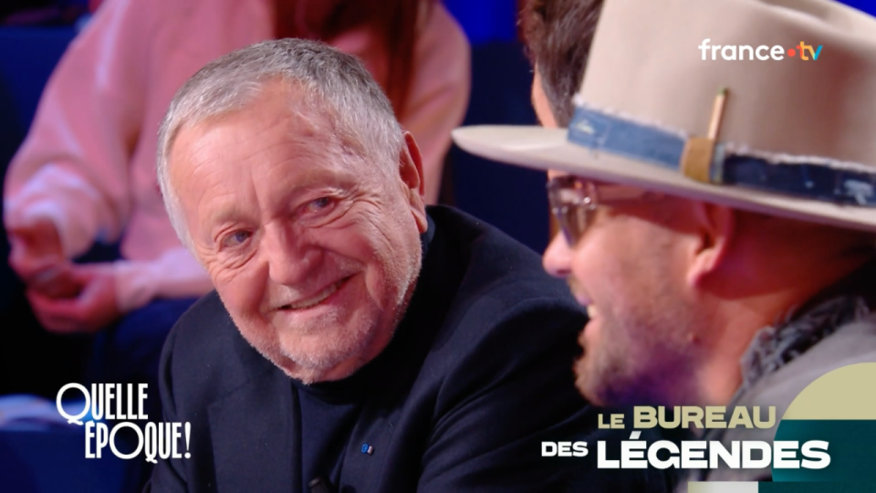 Sur le plateau de Quelle Epoque!, Jean-Michel Aulas d&eacute;roule son programme pour Lyon