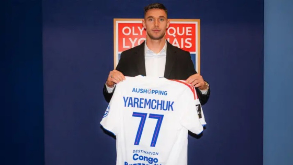 L'international ukrainien Roman Yaremchuk pr&ecirc;t&eacute; &agrave; l'OL (officiel)