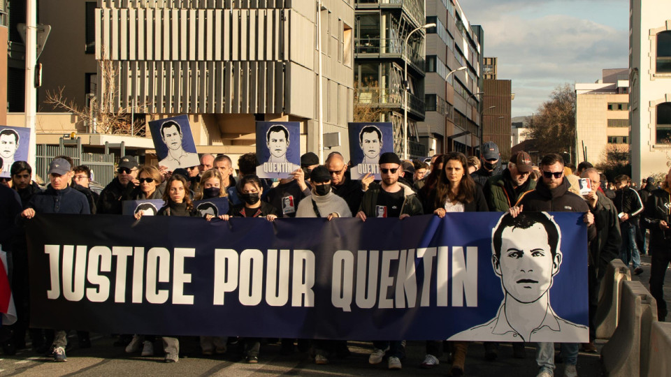 Marche pour Quentin &agrave; Lyon : pr&eacute;sent malgr&eacute; une interdiction, un leader d&rsquo;ultradroite incarc&eacute;r&eacute;