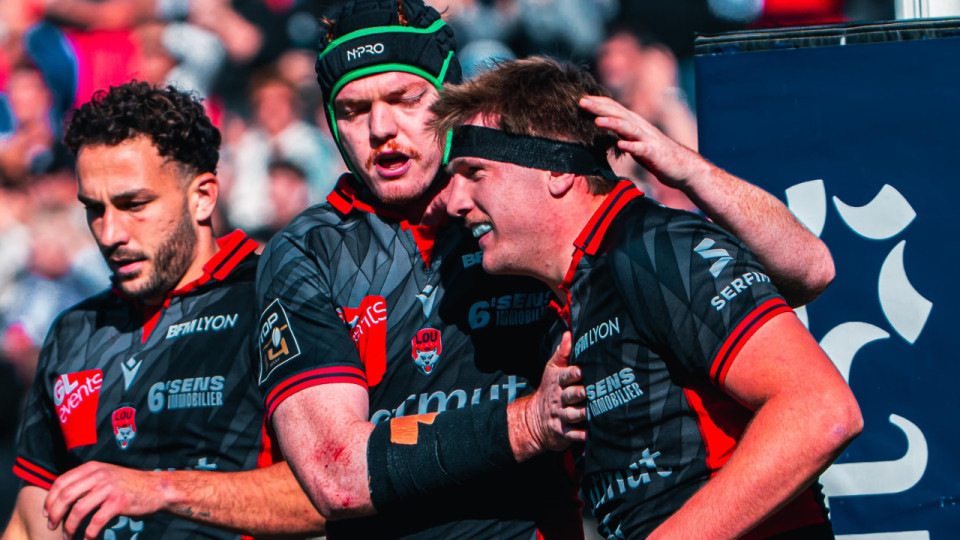Six essais et un spectacle total : le LOU Rugby fait chavirer Gerland contre Bayonne