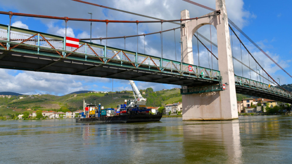 Pont de Condrieu : les travaux reprennent lundi avec trois semaines de montage d&rsquo;&eacute;chafaudage