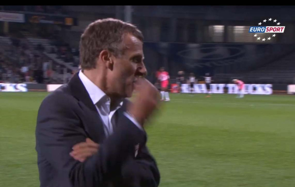 Le bras d'honneur de Patrice Lair examiné ce vendredi par l'UEFA